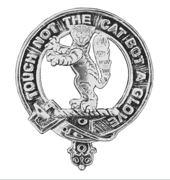 MacIntosh Clan Cap Crest Stylish Pewter Clan MacIntosh Badge