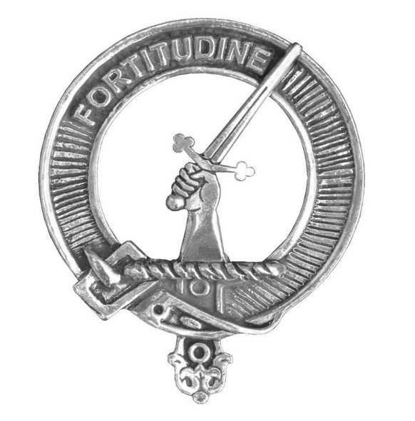 MacRae Clan Cap Crest Stylish Pewter Clan MacRae Badge