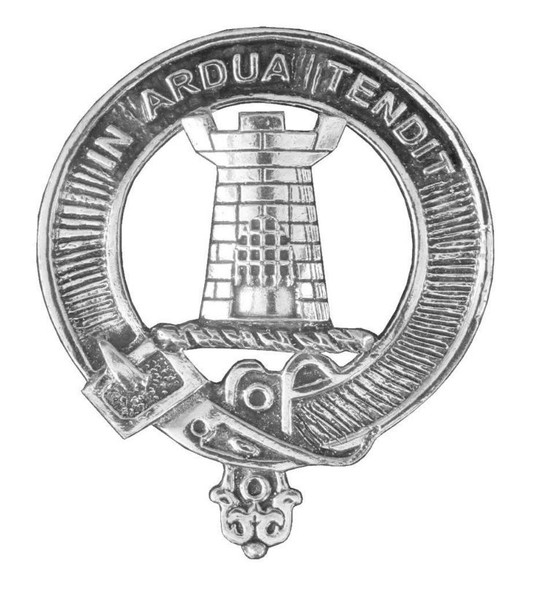 Malcolm Clan Cap Crest Stylish Pewter Clan Malcolm Badge