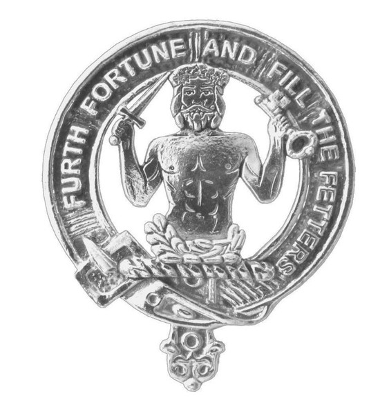 Murray Savage Clan Cap Crest Stylish Pewter Clan Murray Savage Badge