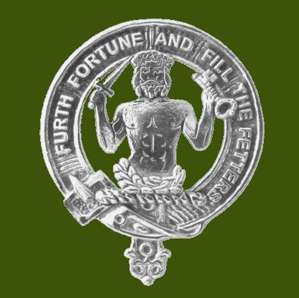 Murray Savage Clan Cap Crest Stylish Pewter Clan Murray Savage Badge