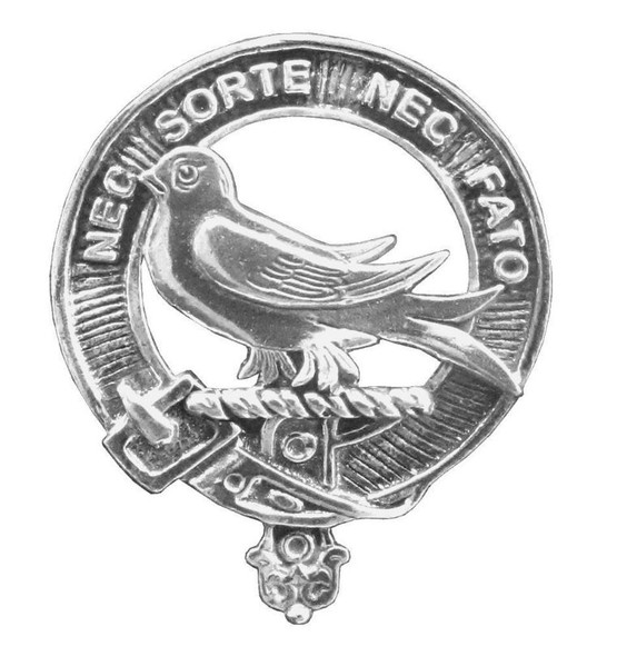 Rutherford Clan Cap Crest Stylish Pewter Clan Rutherford Badge