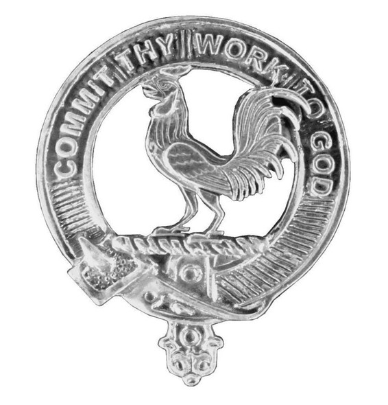 Sinclair Clan Cap Crest Stylish Pewter Clan Sinclair Badge