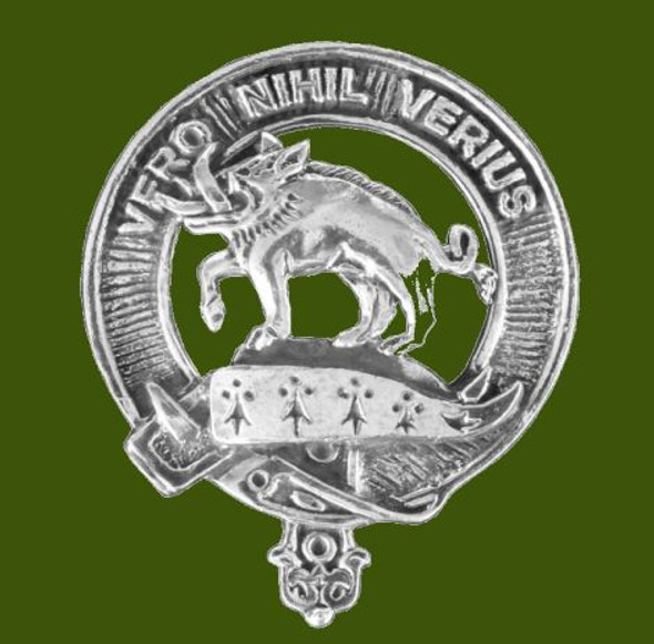 Weir Clan Cap Crest Stylish Pewter Clan Weir Badge