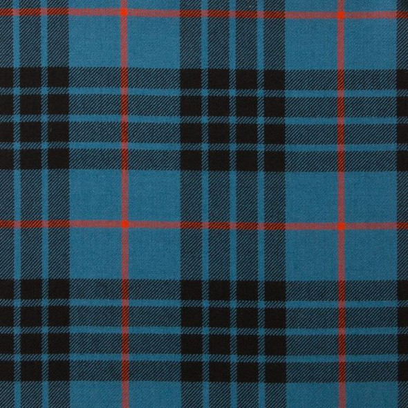 Mackay Blue Ancient Lightweight Tartan Wool Fabric Mens Cummerbund