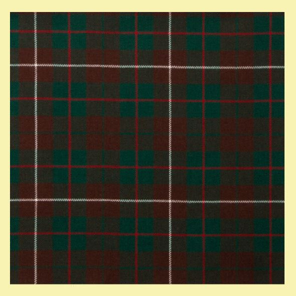 MacKinnon Hunting Modern Lightweight Tartan Wool Fabric Mens Cummerbund