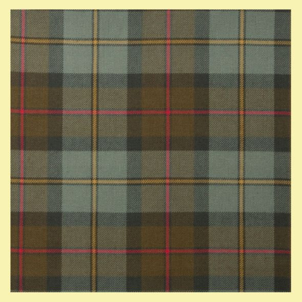 MacLeod Of Harris Weathered Lightweight Tartan Wool Fabric Mens Cummerbund