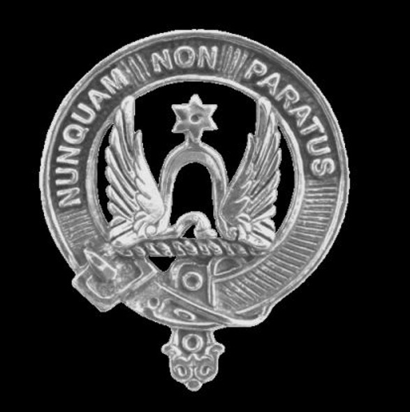 Johnston Clan Cap Crest Sterling Silver Clan Johnston Badge
