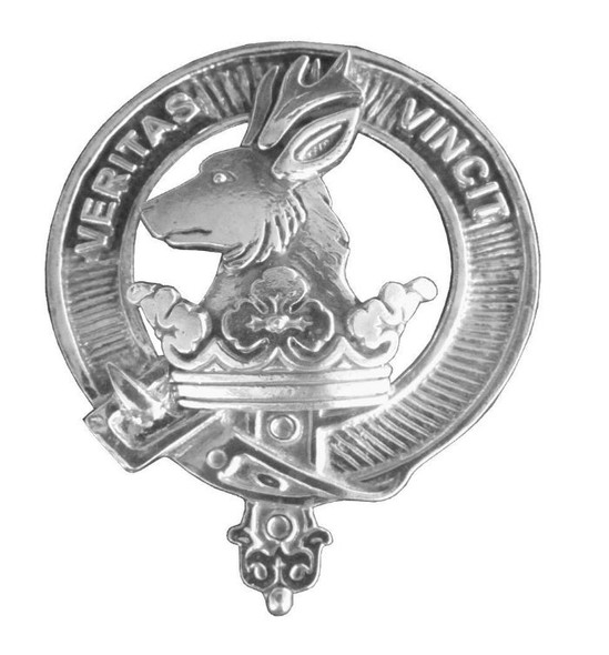 Keith Clan Cap Crest Sterling Silver Clan Keith Badge