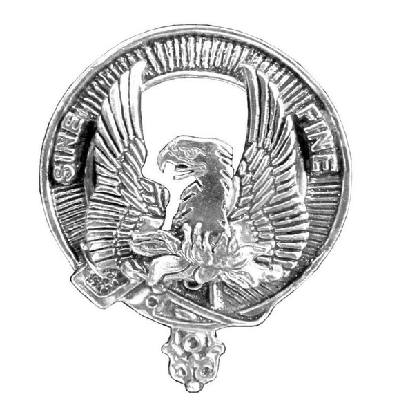 MacGill Clan Cap Crest Sterling Silver Clan MacGill Badge