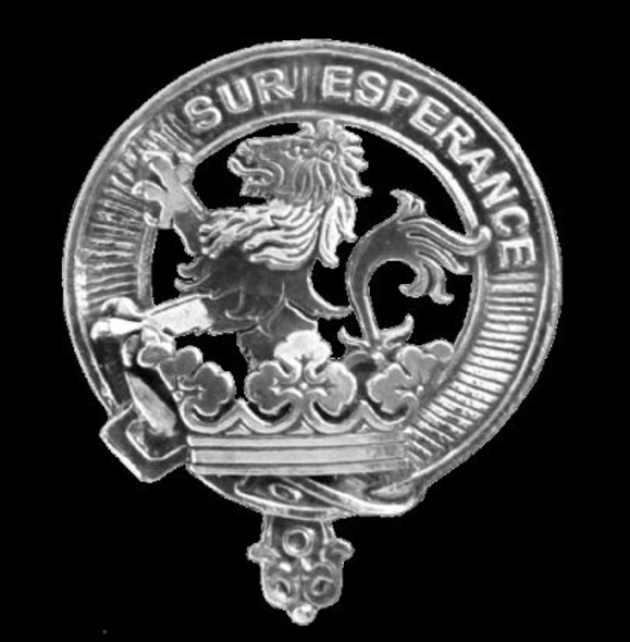 Moncreiffe Clan Cap Crest Sterling Silver Clan Moncreiffe Badge
