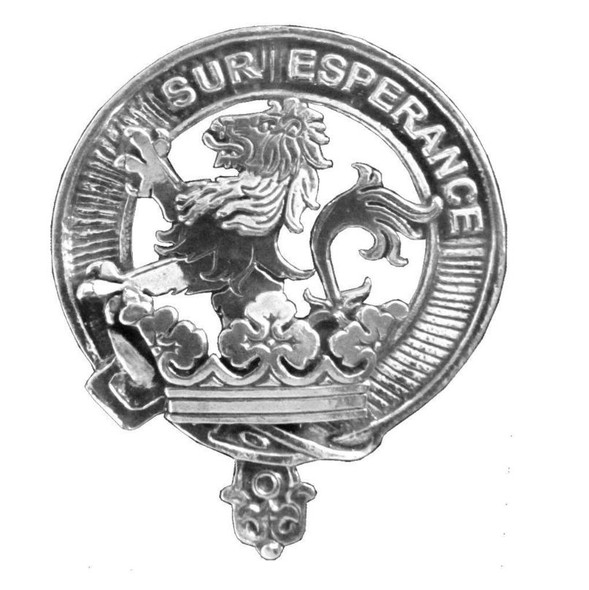 Moncreiffe Clan Cap Crest Sterling Silver Clan Moncreiffe Badge