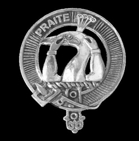 Murray Tullibardine Clan Cap Crest Sterling Silver Clan Murray Tullibardine Badge