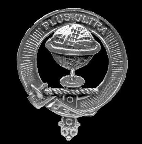 Nairn Clan Cap Crest Sterling Silver Clan Nairn Badge