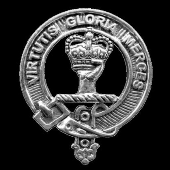 Robertson Clan Cap Crest Sterling Silver Clan Robertson Badge