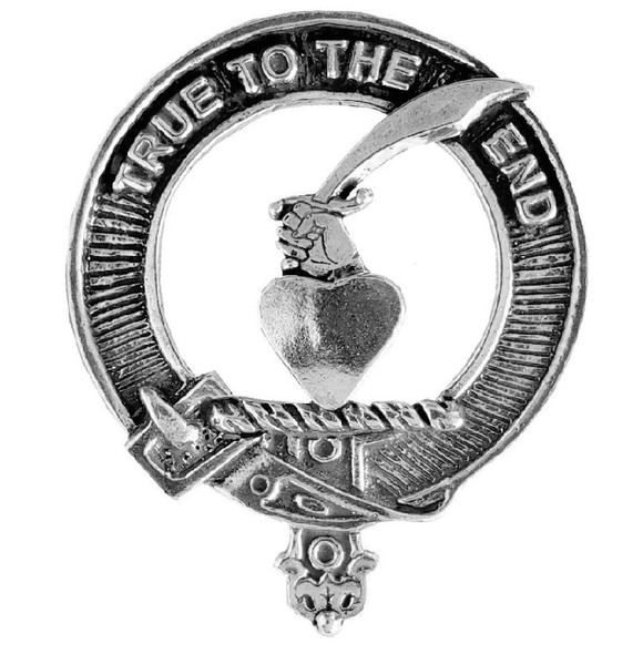 Orr Clan Cap Crest Sterling Silver Clan Orr Badge