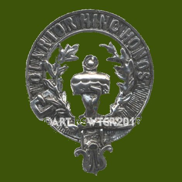 Buchanan Clan  Crest Stylish Pewter Clan Buchanan Badge