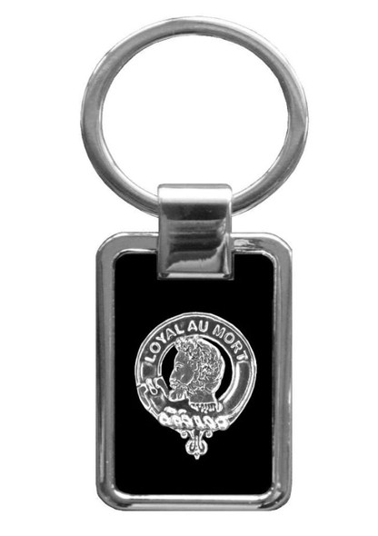 Adair Clan Badge Stainless Steel Pewter Clan Crest Keyring