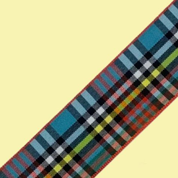 Anderson Modern Plaid Polyester Fabric Tartan Ribbon 25mm x 3 metres