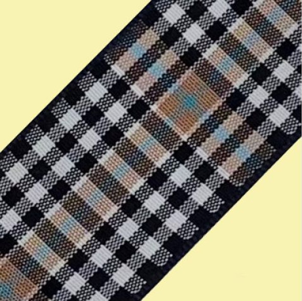 Burns Plaid Polyester Fabric Tartan Ribbon 25mm x 5 metres