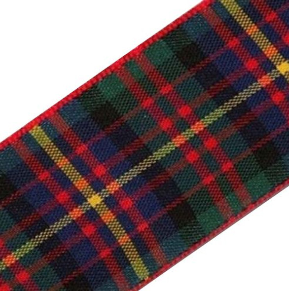 Cameron Of Erracht Plaid Polyester Fabric Tartan Ribbon 25mm x 3 metres