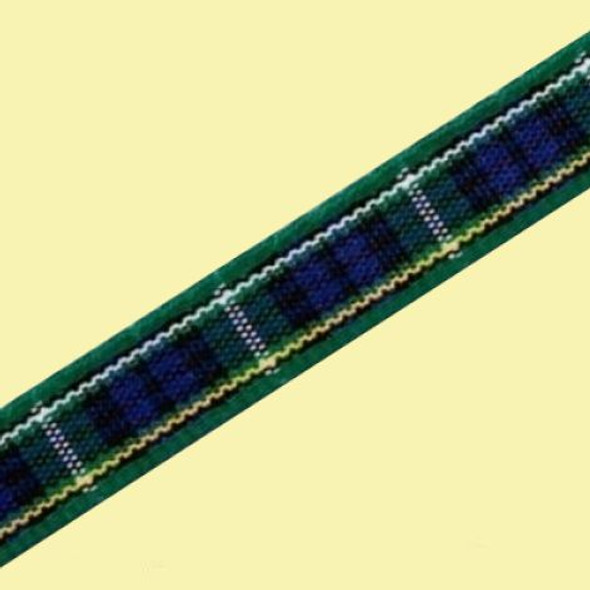 Campbell Of Argyll Modern Plaid Polyester Fabric Tartan Ribbon 7mm x 25 metres