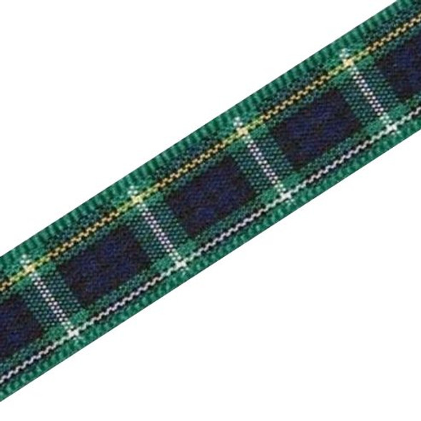 Campbell Of Argyll Modern Plaid Polyester Fabric Tartan Ribbon 10mm x 5 metres