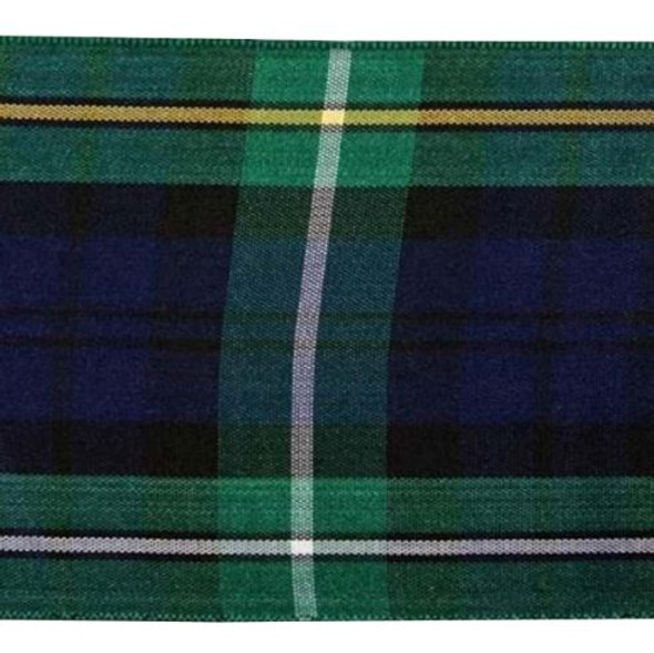 Campbell Of Argyll Modern Plaid Polyester Fabric Tartan Ribbon 70mm x 5 metres