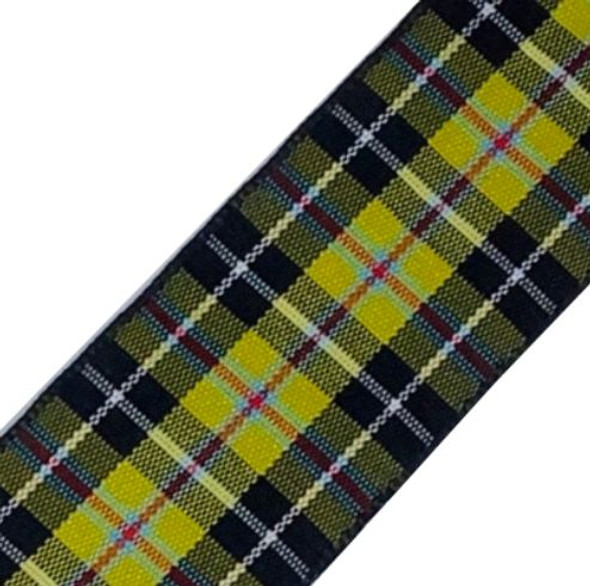 Cornish National Plaid Polyester Fabric Tartan Ribbon 25mm x 1 metre