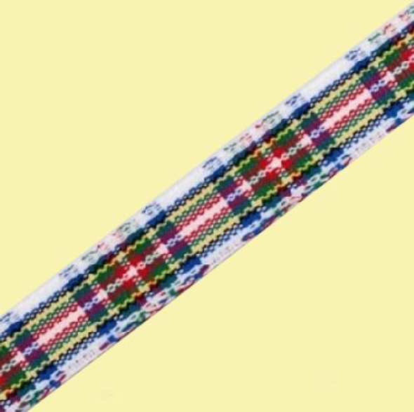 Dress Stewart Plaid Polyester Fabric Tartan Ribbon 7mm x 25 metres