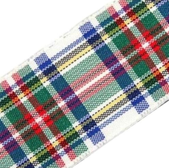Dress Stewart Plaid Polyester Fabric Tartan Ribbon 25mm x 5 metres