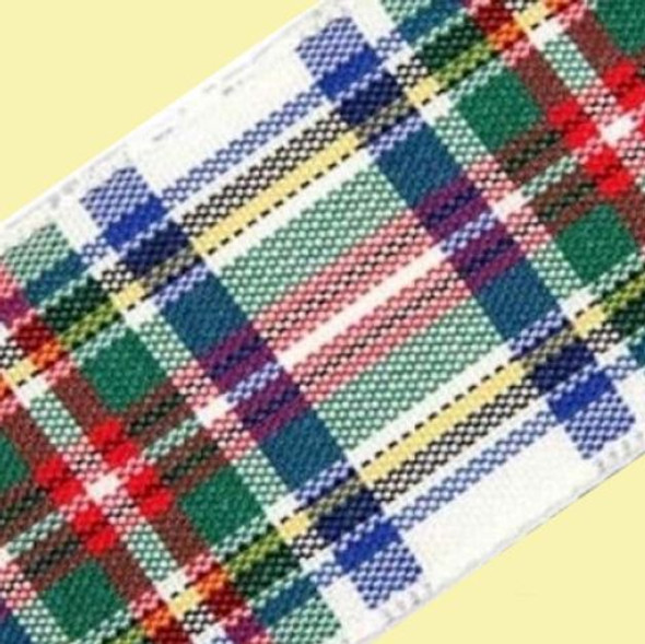 Dress Stewart Plaid Polyester Fabric Tartan Ribbon 25mm x 25 metres