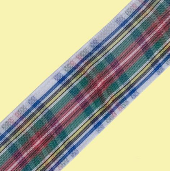 Dress Stewart Plaid Organza Fabric Tartan Ribbon 25mm x 3 metres