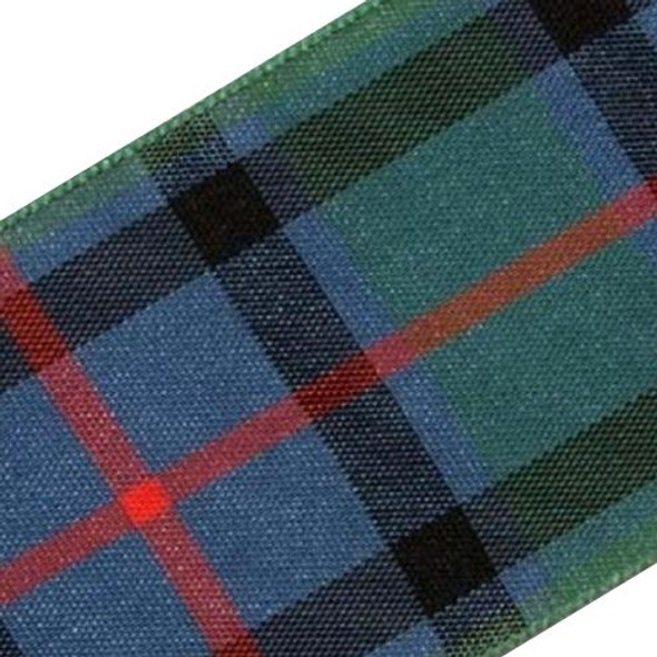 Flower Of Scotland Plaid Polyester Fabric Tartan Ribbon 40mm x 5 metres