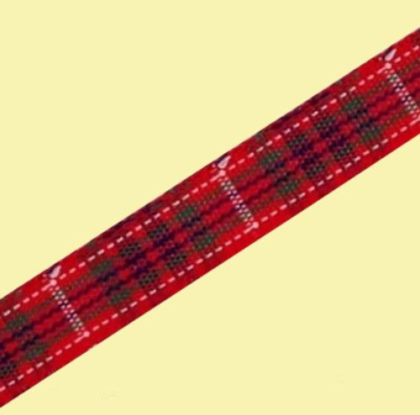 Fraser Modern Plaid Polyester Fabric Tartan Ribbon 7mm x 5 metres