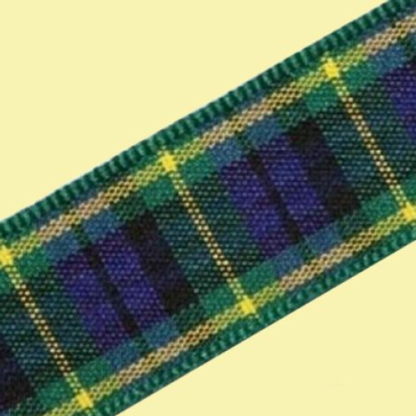 Gordon Modern Plaid Polyester Fabric Tartan Ribbon 16mm x 1 metre