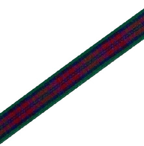 Lindsay Modern Plaid Polyester Fabric Tartan Ribbon 7mm x 5 metres