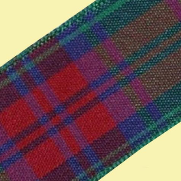 Lindsay Modern Plaid Polyester Fabric Tartan Ribbon 25mm x 5 metres