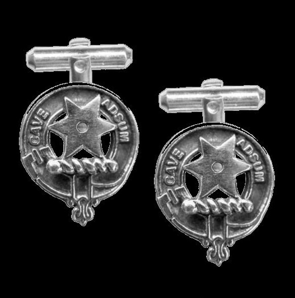 Jardine Clan Badge Sterling Silver Clan Crest Cufflinks