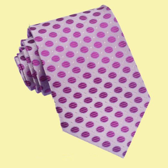 Purple Polka Dots Highlights Lavender Formal Wedding Straight Mens Neck Tie Purple Polka Dots Highlights Lavender Formal Wedding Straight Mens Neck Tie