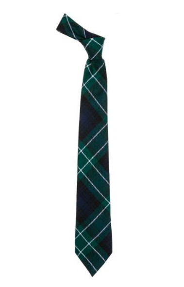 Abercrombie Modern Clan Tartan Springweight Wool Straight Boys Neck Tie