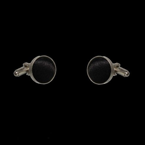 Jet Black Formal Groomsmen Groom Wedding Mens Cufflinks Five Sets