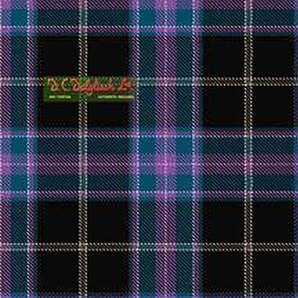 Aberdeen Voluntary Ancient Double Width 11oz Lightweight Tartan Wool Fabric