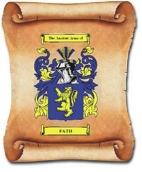 Afford Coat of Arms Surname Large Print Afford Family Crest