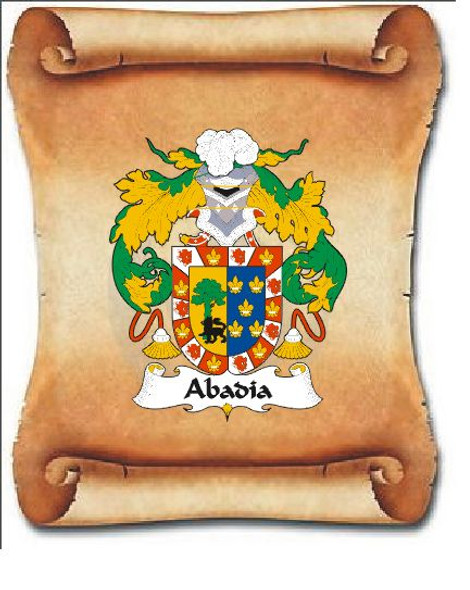 Ahajadas Spanish Coat of Arms Print Ahajadas Spanish Family Crest Print