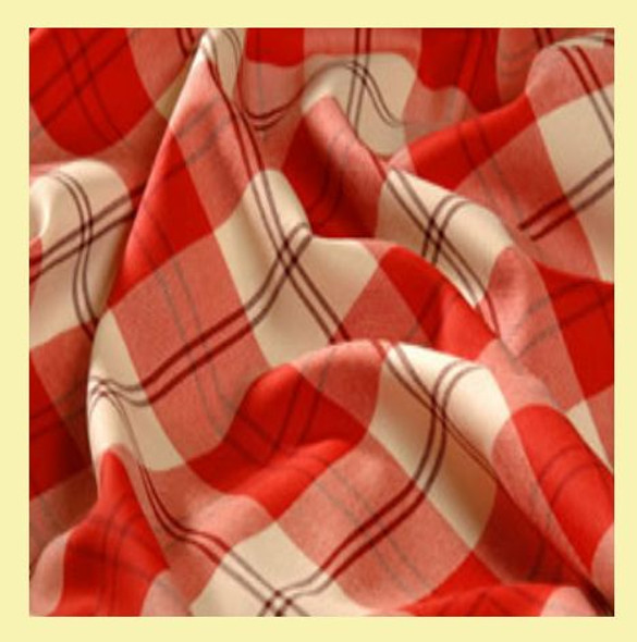 Ailsa Red Bruichheath Dancing 13oz Mediumweight Tartan Wool Fabric