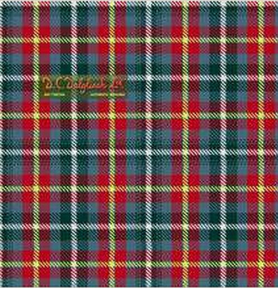 Alaskan Scottish Modern Double Width 16oz Heavyweight Tartan Wool Fabric