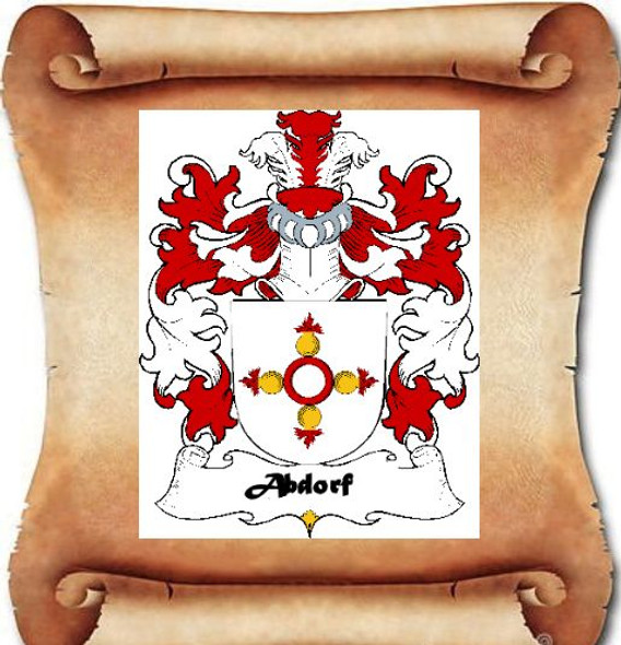 Albenas Swiss Coat of Arms Large Print Albenas Swiss Family Crest