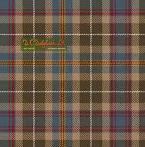 Allen Of Northumbria Repro Single Width 16oz Heavyweight Tartan Wool Fabric