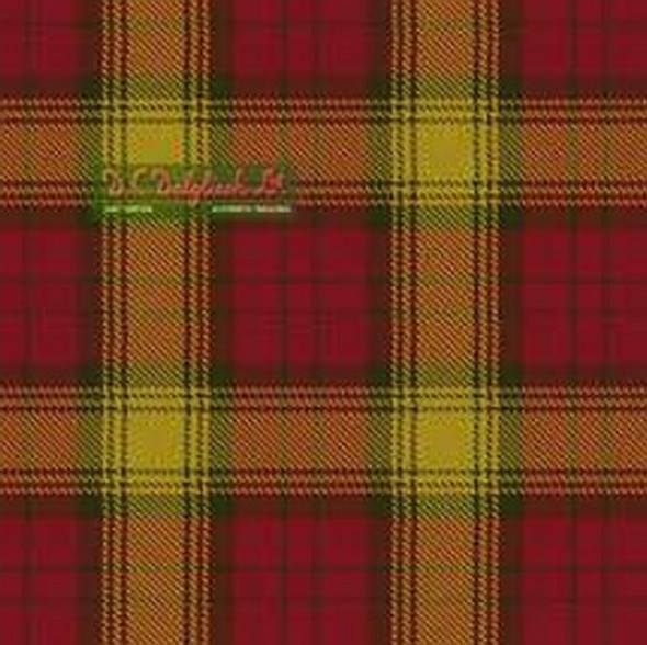 Alliance France-Ecosse Repro Single Width 11oz Lightweight Tartan Wool Fabric